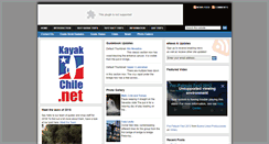 Desktop Screenshot of kayakchile.net